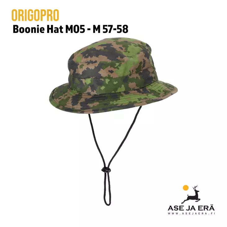 Origopro Boonie Hat M05 M 57-58 - edestä - Metsästyshatut - 6430016122115 - 1