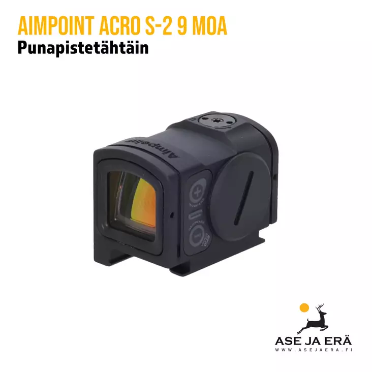 Aimpoint Acro S-2 9MOA haulikon punapistetähtäin - Punapistetähtäimet - 7350004387465 - 1