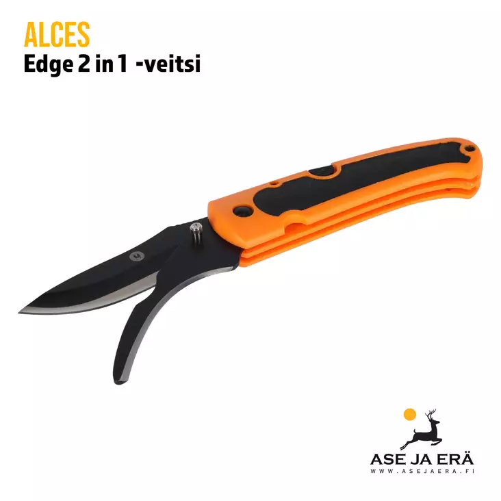 Alces Edge 2 in 1 metsästyspuukko - Puukot - 7340143777395 - 1
