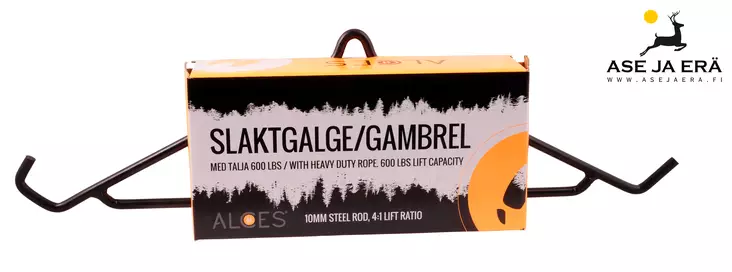 Alces Riistanriiputin köysitaljalla 270 kg - Riistan käsittely - 7340143709655 - 5