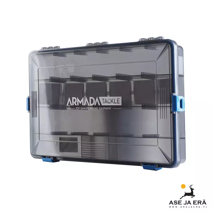 Armada Tackle vieherasia vedenpitävä 35.5x23x5 sininen - Vieherasiat - 7340143701185 - 3