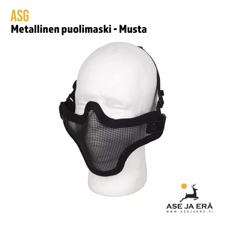 ASG metallinen puolimaski, eri värejä - Kypärät, maskit ja suojalasit - 5707843050265 - 20