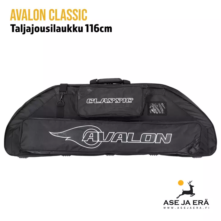 Avalon Classic 116cm taljajousilaukku musta - Yleiskuva - Taljajousilaukut - 6426008846855 - 3