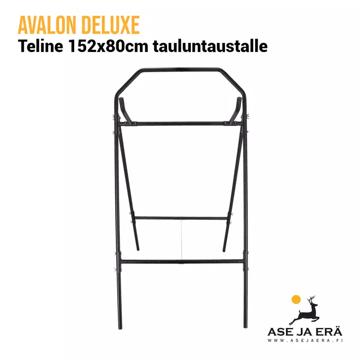 Avalon Deluxe Teline 152x80cm Jousiammuntataustoille - Tauluntaustat ja telineet - 6426010225235 - 1