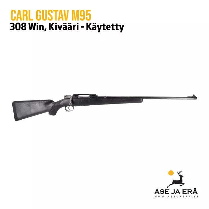 Carl Gustav 308win Käytetty pulttilukko Kivääri - Käytetyt kiväärit - 443395 - 1