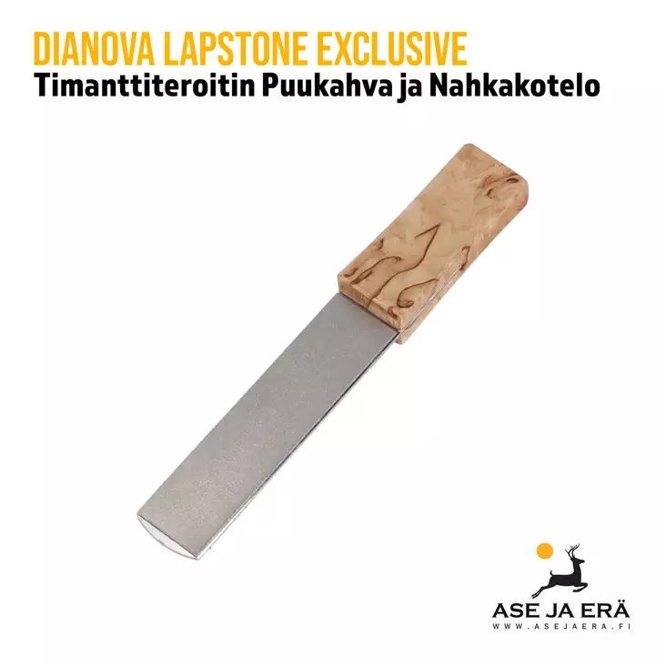 Dianova Lapstone Exclusive timanttiteroitin nahkakotelolla - Teroittimet - 7350078730105 - 4