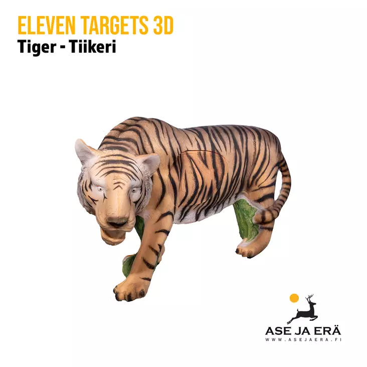 Eleven Targets 3D-taulu Tiikeri vaihtoinsertillä - 3D-eläintaulut - 8717974467785 - 1