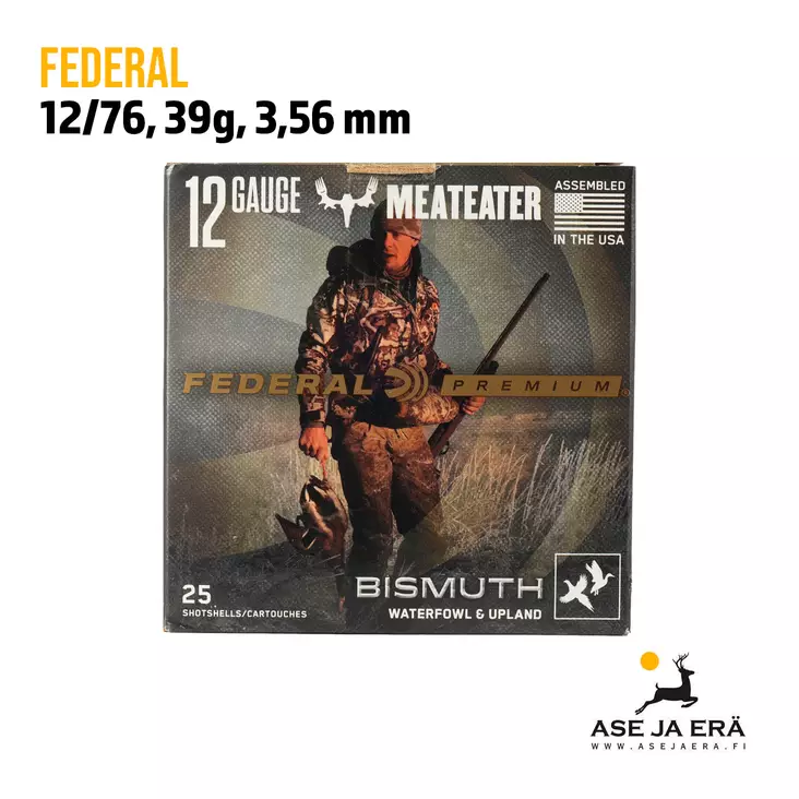 Federal Premium Bismuth 12/76 39g haulikon patruuna - Lyijyttömät patruunat - 604544657135 - 1
