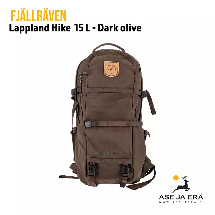 Fjällräven Lappland Hike 15 litrainen selkäreppu - Reput - 7323450464615 - 1