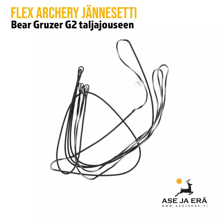Flex Archery Bear Cruzer G2 jännesarja - Valmiit jänteet - 8720054279475 - 1