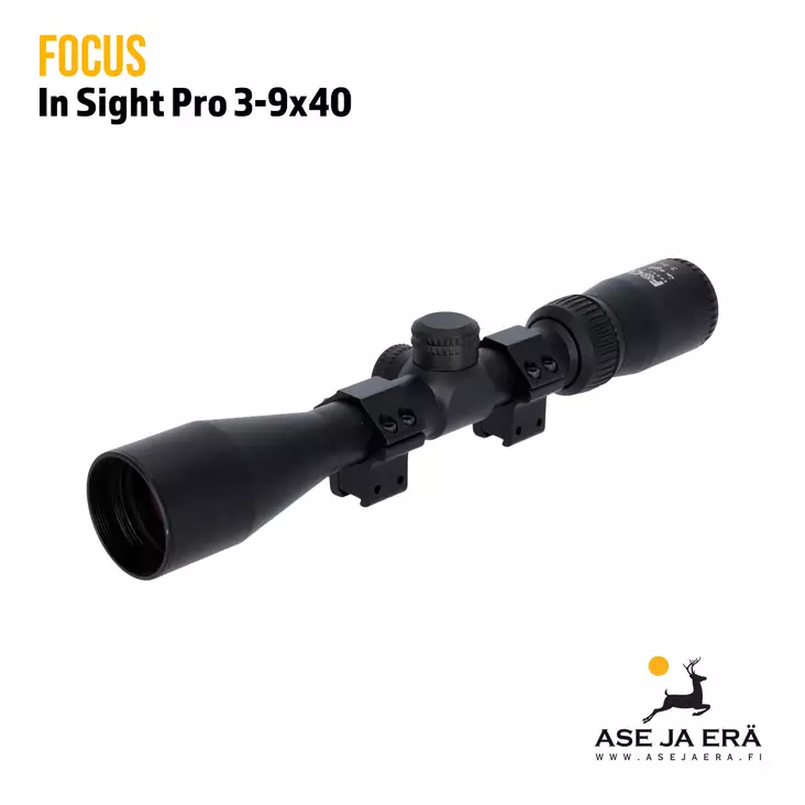 Focus In sight Pro 3-9x40 mount kiikaritähtäin - Muut kiikaritähtäimet - 7391879051235 - 1