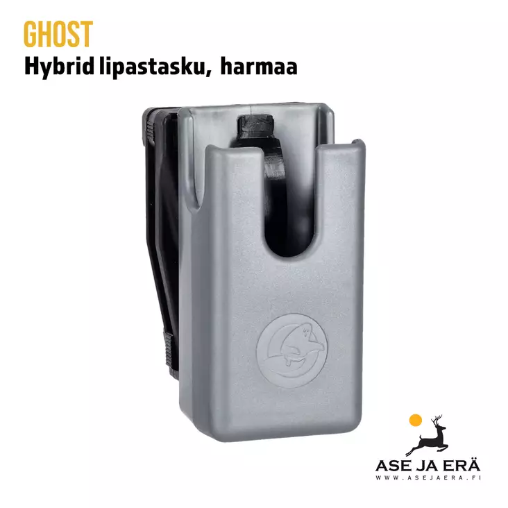 Ghost Hybrid lipastasku harmaa 1kpl - Yleiskuva - Lipastaskut ja patruunapidikkeet - 2001000014385 - 7