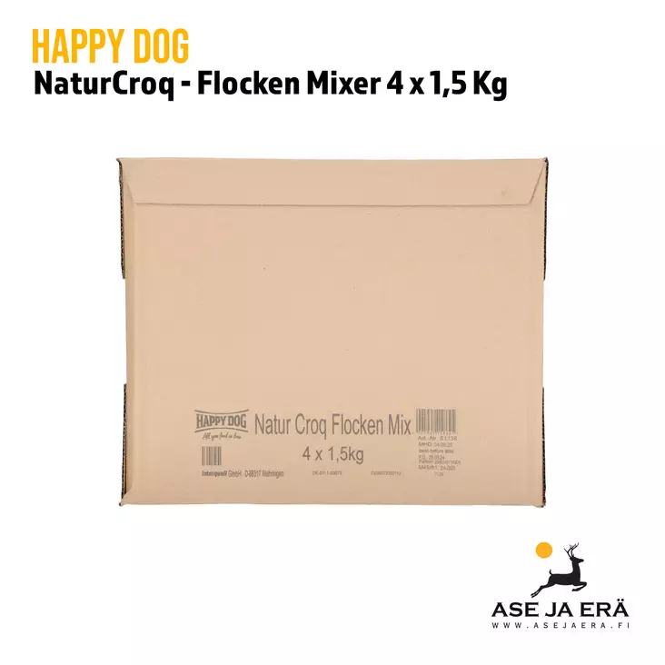 Happy Dog Flocken Mixer hiutaleet 1,5 kg - Happy dog koiranruoka - 4001967158625 - 1