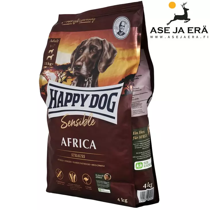 koiranruoka_Happy Dog Supreme Africa 4kg - Happy dog koiranruoka - 4001967022025 - 3
