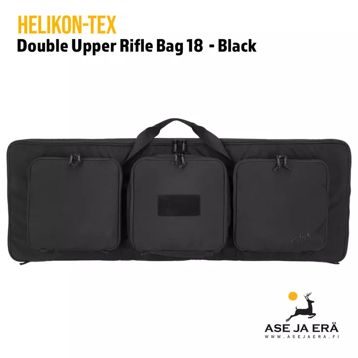 Helikon Tex Double Upper Rifle Bag 18 Black Yleiskuva - Reput ja laukut - 5902688033705 - 1