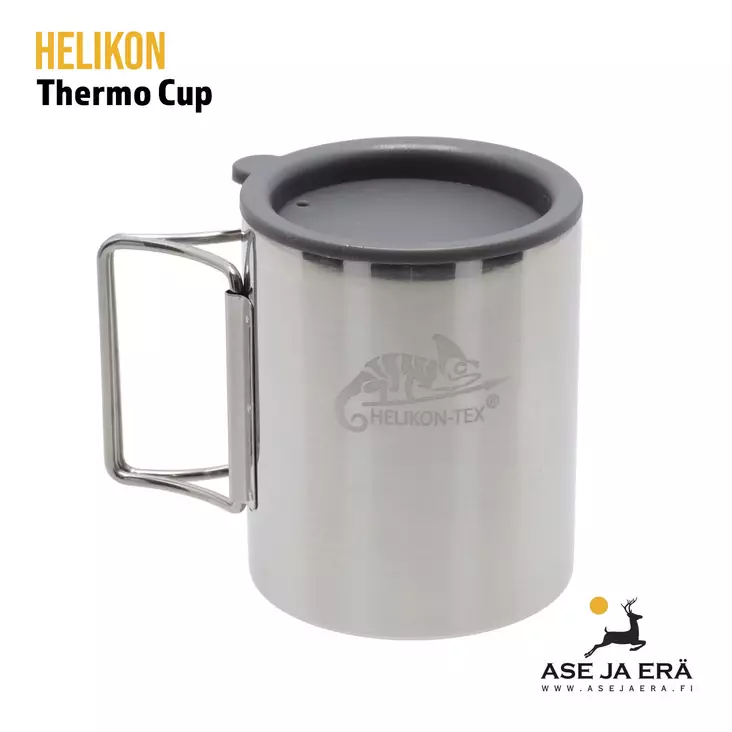 Helikon Thermo Cup Teräs - Termospullot ja termosmukit - 5908218702776 - 5