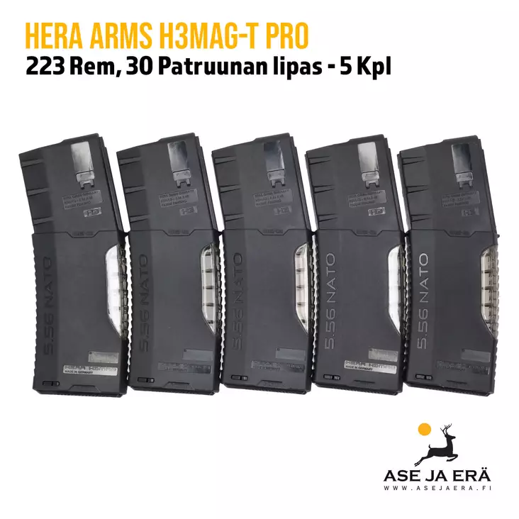 Hera Arms 30 patrunan lipas 5 kpl - Toiminnallisten aseiden lippaat - 797035682508X5 - 1