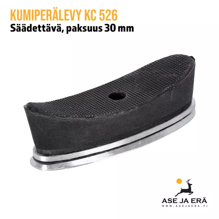 Kumiperälevy KC 526 säädettävä viistokuva - Kumiperälevyt - 6410363510605 - 2