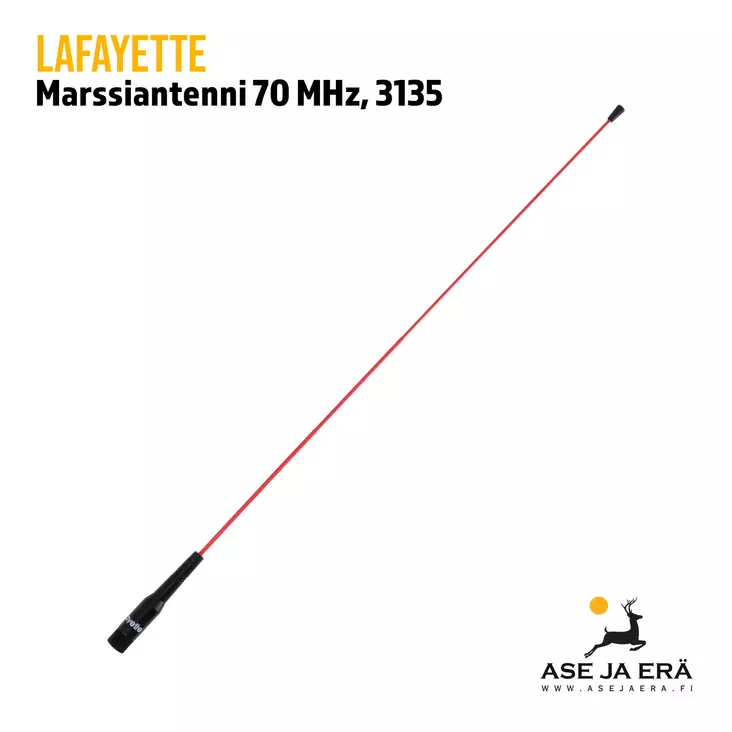 Lafayette marssiantenni 70 MHz 3135 punainen - Lafayette antennit - 7332020031355 - 1