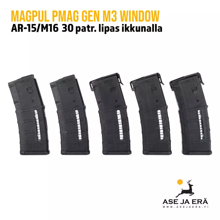 Magpul AR-15/M16 GEN M3 PMAG 30 ptr - Toiminnallisten aseiden lippaat - 1000152625 - 1