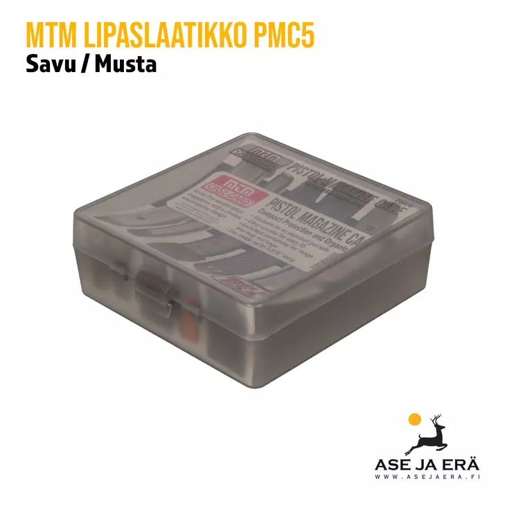 MTM PMC5 lipaslaatikko 5x pistoolin lippaalle - Patruunalaatikot, -rasiat ja -levyt - 026057100555 - 1
