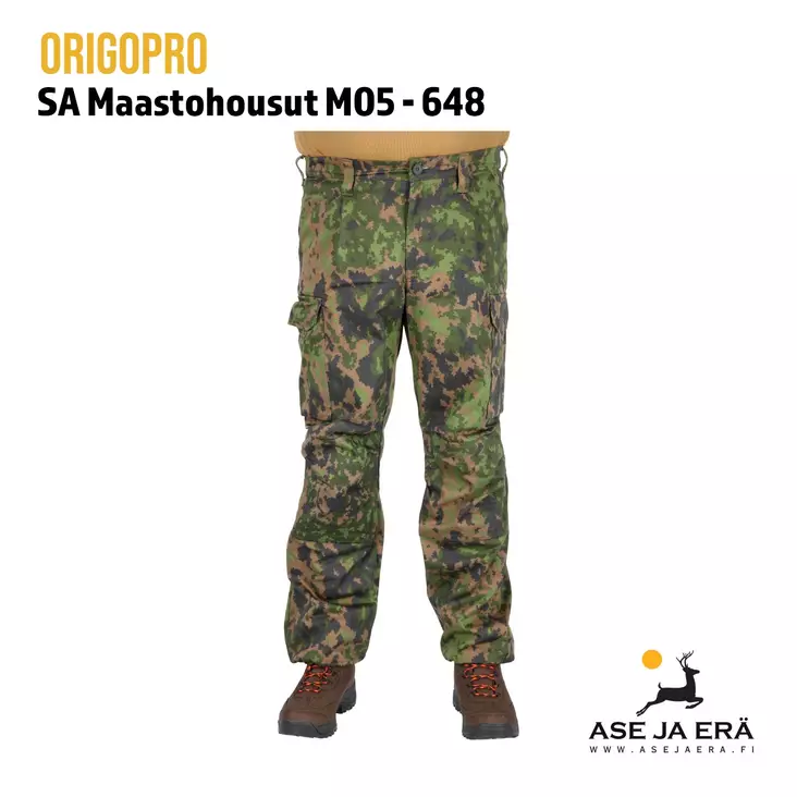 Origopro SA Maastohousut M05 metsäkuvio - Metsästyshousut - 6430016131025 - 10