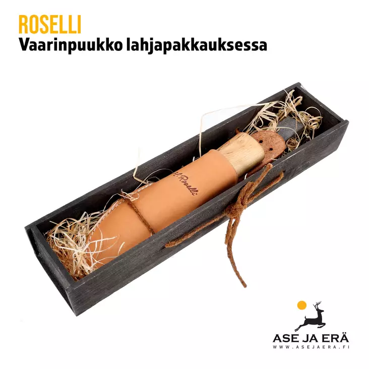 Roselli Vaarinpuukko Lahjapakkauksessa - yleiskuva - Puukot - 6430056850115 - 1