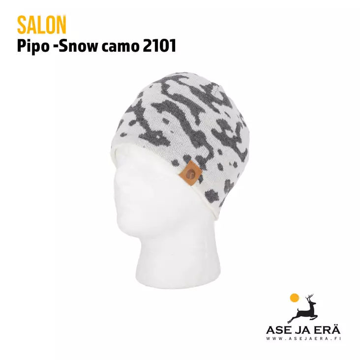 Salon Kotimainen snow camo pipo 2101 - Hirvi- ja muut metsästyspipot - 6419647016765 - 1