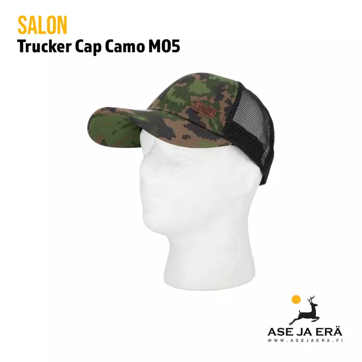 Salon Trucker Cap Camo M05 lippalakki - Lippalakit - 6419647049015 - 1