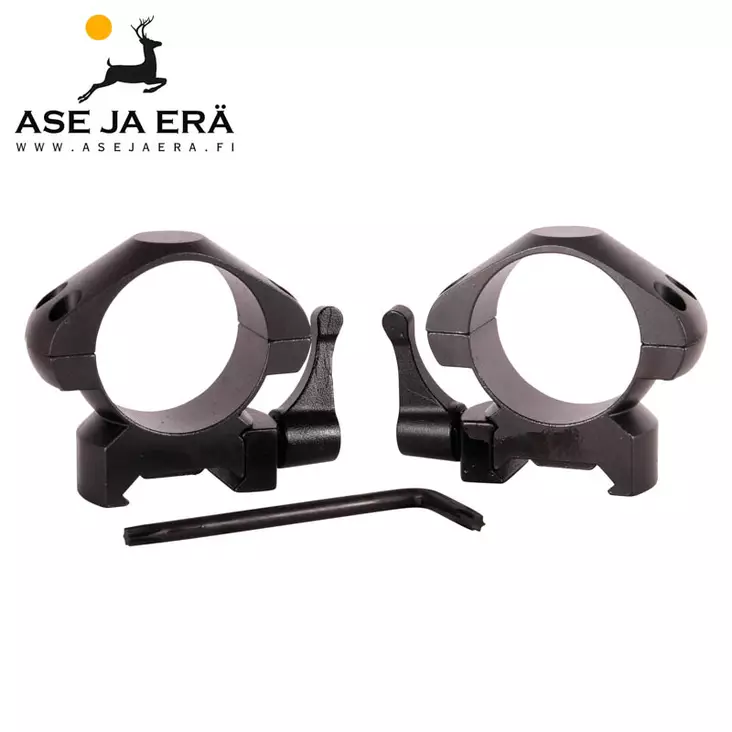 Scandium W-QR 30 mm Medium renkaat Weave - 30mm kiikarinrenkaat - 7340143713805 - 1