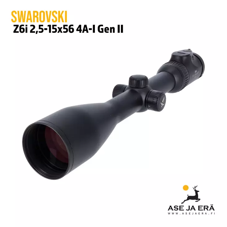 Swarovski Z6i 2,5-15x56 Gen II kiikaritähtäin - yleiskuva - Swarovski kiikaritähtäimet - 9006325070965 - 8