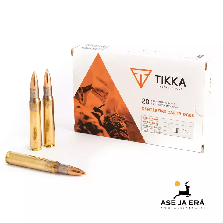 Tikka 30-06 8,0g FMJ - 30-06 kaliiperi - 6438053111215 - 1
