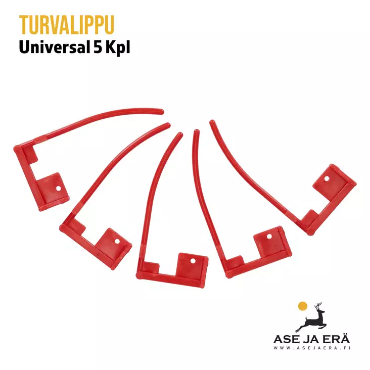 Turvalippu universal 5 kpl - Turvaliput - 6410364603405 - 1