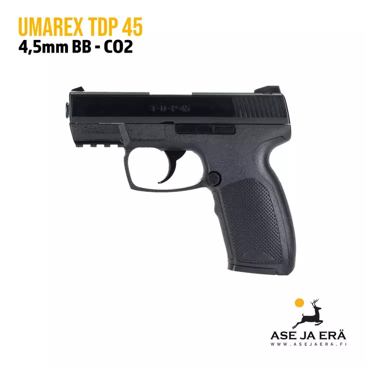 Umarex BB TDP 45 CO2 4,5mm ilmapistooli - BB kuula ilmapistoolit - 4000844524225 - 1
