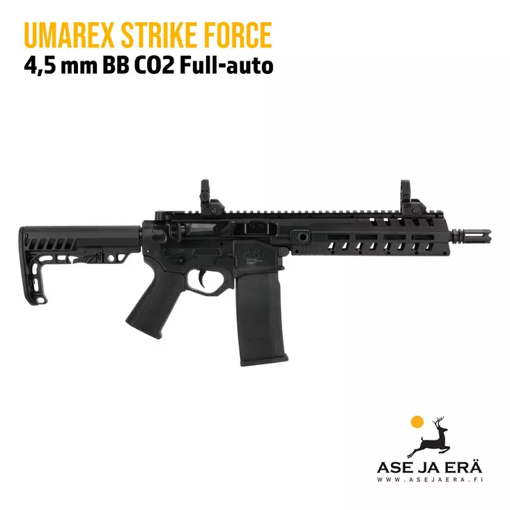 Umarex Strike Force 4,5 mm BB CO2 Full-auto ilmakivääri - yleiskuva oikea sivu - CO2 ilmakiväärit - 4000844883735 - 1