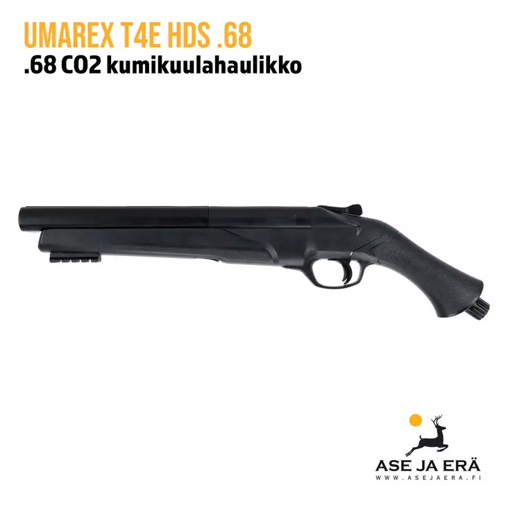 Umarex T4E HDS .68 CO2 kumikuulahaulikko - yleiskuva vasen sivu - T4E Defence kuula-aseet - 4000844660015 - 3