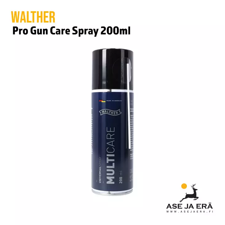 Walther Pro Gun Care Spray 200ml - Voiteluaineet ja voiteluainekapselit - 4000844596185 - 2