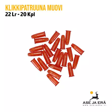 22LR klikkipatruuna 20kpl - Klikkipatruunat - 661120867586 - 5