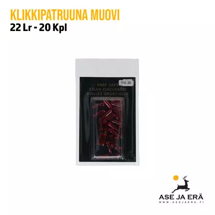 22LR klikkipatruuna 20kpl - Klikkipatruunat - 661120867586 - 6