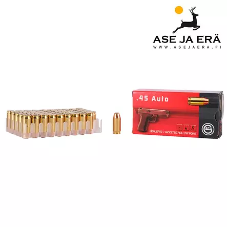45 Auto Geco HP 14,9g pistoolipatruuna - Muut pistoolinpatruunat - 4000294177156 - 3