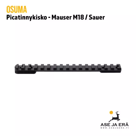 Osuma picatinny kisko Mauser M18 Sauer 100/101 - Kiskot, kiilat, palat ja muut jalustat - 6430068622366 - 2