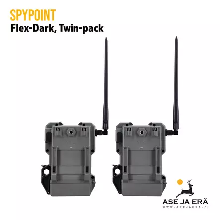 Spypoint Flex-Dark twin-pack riistakamera Pari takaapäin - Lähettävä riistakamera - 887157000066 - 2
