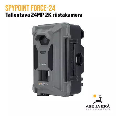 Spypoint Force-24 tallentava riistakamera - vasemmalta etuviistosta - Lähettävä riistakamera - 887157000196 - 2