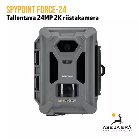 Spypoint Force-24 tallentava riistakamera - yleiskuva edestä - Lähettävä riistakamera - 887157000196 - 1