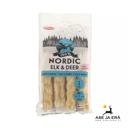 Best Friend Nordic hirvi & riista rouheluu 4 kpl 60g - Koiran herkut ja puruluut - 5700551171376 - 1