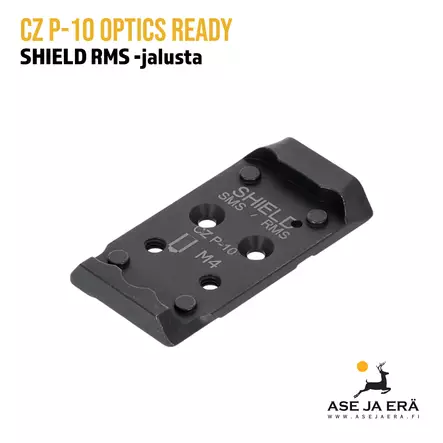 CZ P-10 Optics Ready jalusta SHIELD RMS - Yleiskuva - Punapiste- ja holotähtäinjalustat - 1091141006 - 1