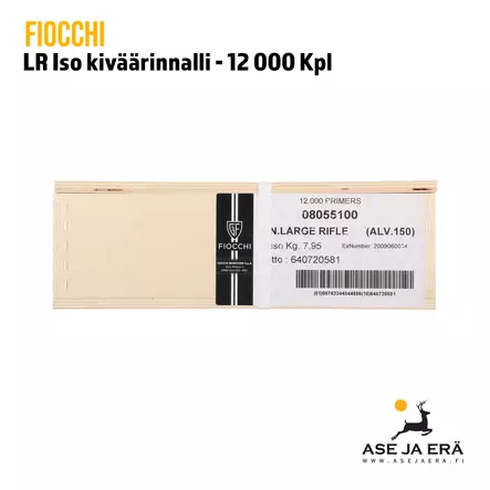 Fiocchi iso kiväärin nalli - Kiväärinallit - 762344044606 - 1