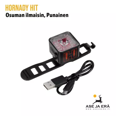 Hornady HIT osumailmaisin punainen valo - Ilmaisin ja latausjohto - Muut varusteet ja tarvikkeet - 090255973006 - 2