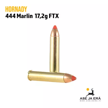 Hornady LEVERevolution FTX .444 Marlin 17,2g kiväärinpatruuna - Muut kaliiperit - 090255827446 - 4