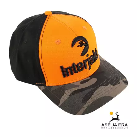 Interjakt lippalakki oranssi/camo - Lippalakit - 7340143709266 - 4